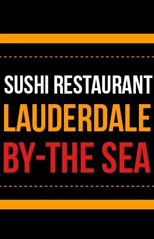 sushi restaurant lauderdale by the sea